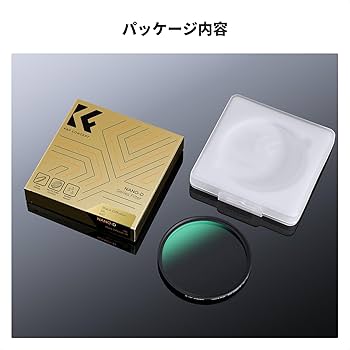 K&F Concept 67mm 可変NDフィルター ブラックミスト セット Amazon | K&F CONCEPT 67mm 可変NDフィルターND2-ND32+ブラック